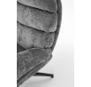 DARIO fotel lábtartóval, Szürke
