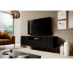 TV komoda Nicole, černá / černý mat