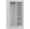 Tolóajtós szekrény Delia 120 Fehér+Artisan