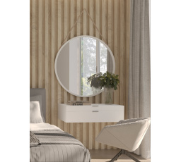 Grace Lustro Okrągłe na sznurze 80cm Lustro 80x80