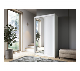 Biancco II with a mirror Biały Mat 220x60