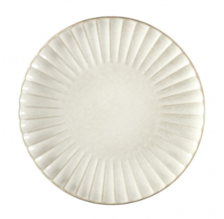 Vlora tálalótányér 32 cm bézs