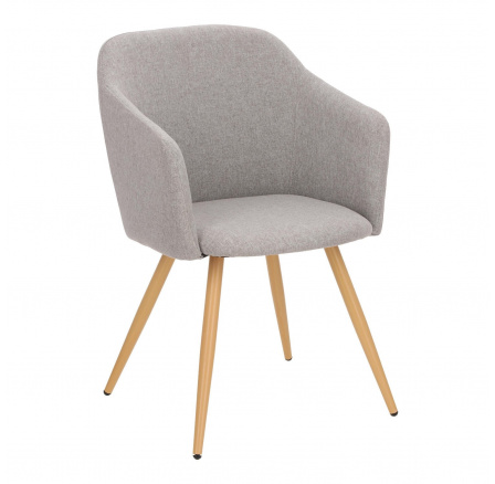 Molto szék szürke/ természetes