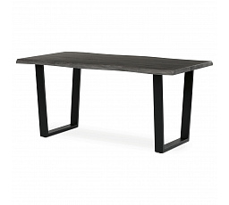 Jídelní stůl 160x90cm, mdf, šedý dub, HT-F4216 GREY
