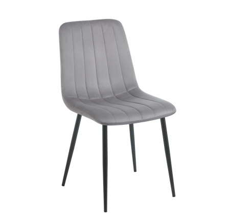 Szék velvet szürke K17-FX