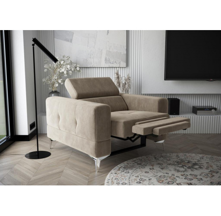 FOTEL TOSCANIA RELAX - Odcienie beżu
