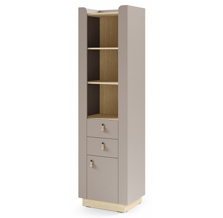 SALERNO SA-15 polc, Porcini/Mavelie Tölgy