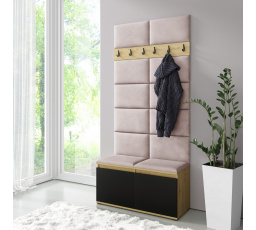 EMI 1 előszobafal, Trinity 19/Artisan + fekete