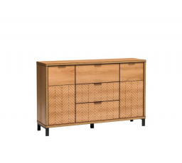 Fonti F3 komód karamell tölgy lábakkal