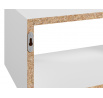 Vellia 80 White Shelf Biały 80x20 Not applicable