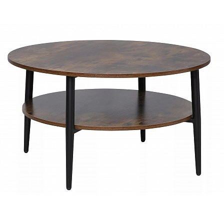 ELLA A konferencia asztal, Rusztikus barna/Fekete matt