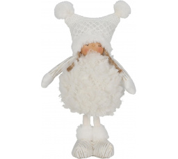 Dekoratív figura Hópehely lány 33 cm