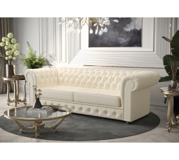 SOFA MANCHESTER II 188 CM SKÓRA NATURALNA - Sofa z funkcją spania , Skóra F-1