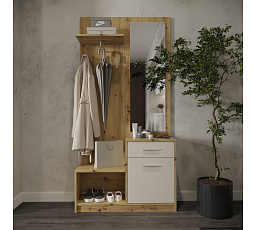 PERGO előszobafal, Artisan tölgy / Kashmir