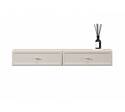 LORINI TOALETKA 100 2SZ - cashmere / T-bar złoty / wisząca
