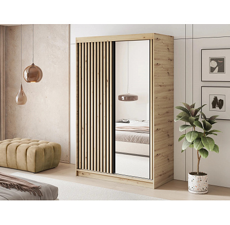 Emerio II szekrény Dub Artisan 120x204 Emerio II szekrény Dub Artisan 120x204
