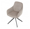 Jídelní židle, béžová, látka, DCH-P3174 LAN2