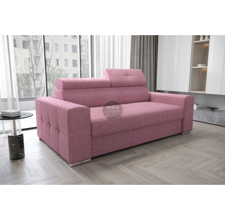 SOFA MARGO II 195 CM - Odcienie różu