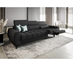 SOFA PORTO III RELAX 263 CM - Odcienie ciemnej szarości , Strona prawa