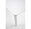 Rakásolható étkezőszék K514, Fehér
