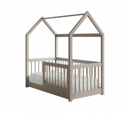 Graja házikó ágy matraccal Szürke+Szürke