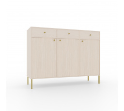 Komód 3D 3S Tili Bézs homok+ Bézs homok