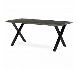 Étkezőasztal 180x90cm, MDF, szürke tölgy, HT-F4318 GREY