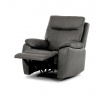 Polohovací křeslo, šedá, látka vintage, TV-4092 GREY3