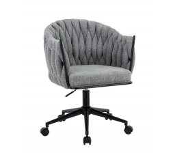 Irodai szék FB37JB, Szürke/Fekete