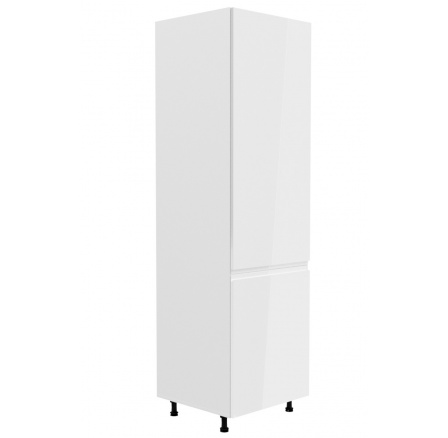 Konyhai alsó szekrény - ASPEN D60R L, fehér fényes