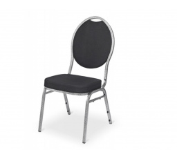 Herrmann bankett szék, fekete velúr