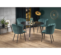 EMBOS étkezőasztal, fekete