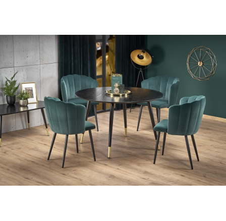 EMBOS étkezőasztal, fekete