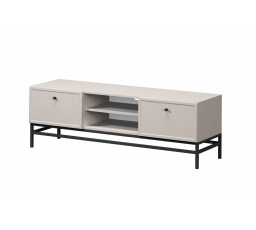 LORINI RTV 150 2SZ - cashmere / gałka czarna / stelaż czarny