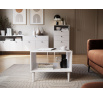 Dullum 60 Coffee Table White Biały 60x45 Not applicable