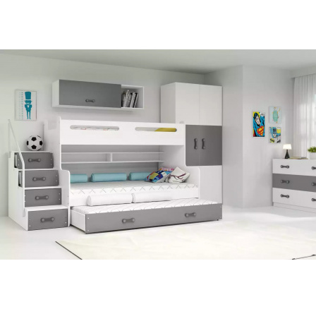 MAX 3 GRAFIT 3 OSOBOWY BEZ MATERACY 120 X 200 KPL