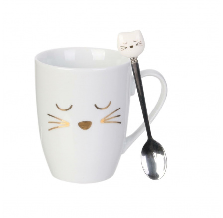 Cicás bögre kanállal 350 ml