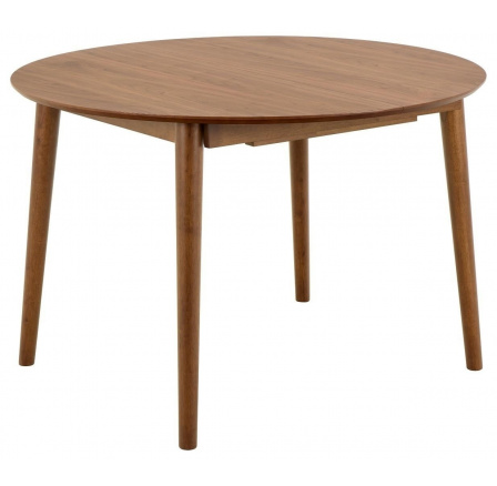 Montreux kerek, kihúzható diófa asztal