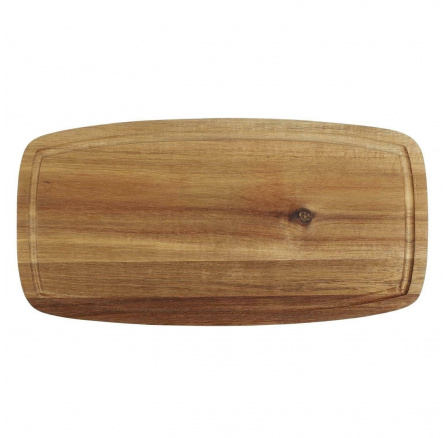 Akácfa kenyérvágó deszka, 36 cm