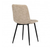 Jídelní židle, béžová, látka vintage, CT-281 CRM3