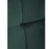 Jídelní židle, zelená, sametová látka, CT-281 GRN4