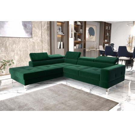 NAROŻNIK TOSCANIA II 230x250 - lewa , Odcienie zieleni