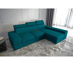 NAROŻNIK ROYAL 295×185 - prawa , Odcienie turkusu