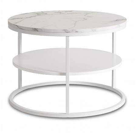 Stolik BEST Biały Marmur