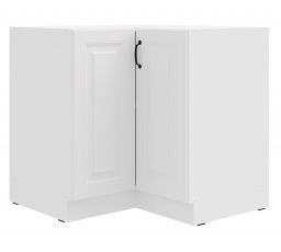 Dolní skřínka STELLO - 90x90 DN 2F BB, Bílá/Bílá