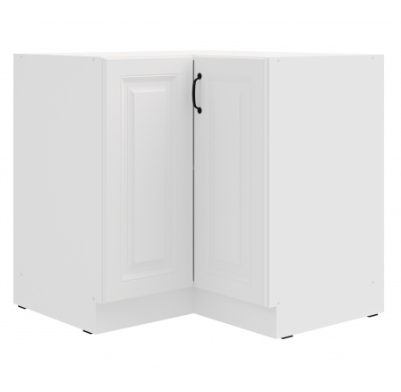 Dolní skřínka STELLO - 90x90 DN 2F BB, Bílá/Bílá