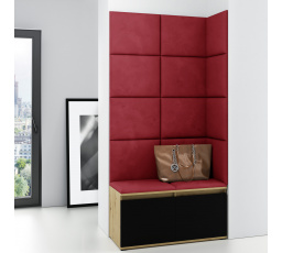 EMI 2 előszobafal, Trinity 24/Artisan + fekete