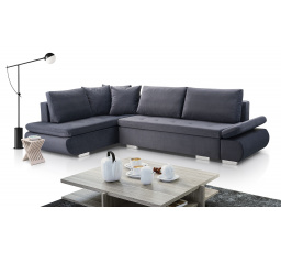 Rohová sedací souprava Argon L šedá