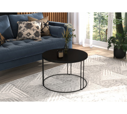 NOEL dohányzóasztal Fekete+Fekete