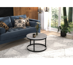 RINEN konferencia asztal, Fekete/Beton